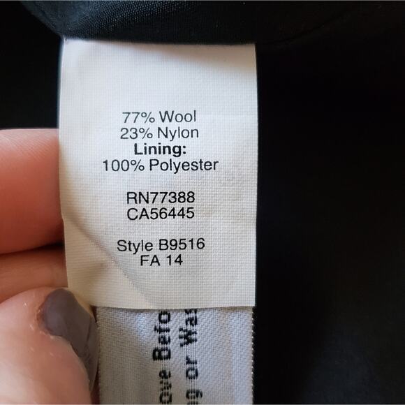 Madewell wool blend boulevard micro mini grey skirt 6 - Picture 5 of 6